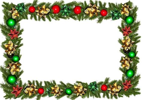 Christmas Border Images & Clip Art Free Download | Christmas photo frame, Merry christmas photo ...