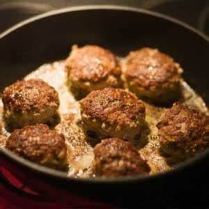 Lamb Rissoles and Onion Gravy | Reader's Digest Australia