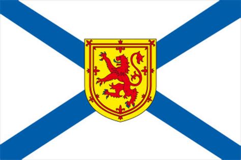 Flag of Nova Scotia vector svg file | Etsy