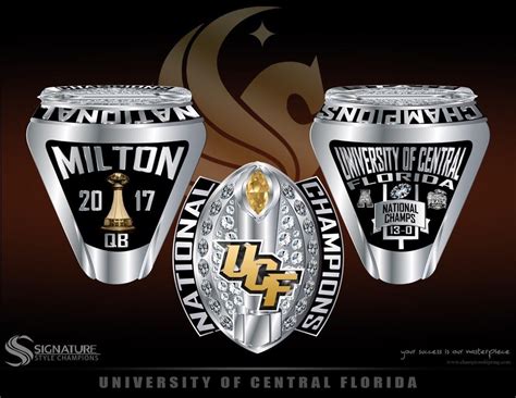 Ucf National Championship Ring : Ucf S National Championship Season Will Always Be Legendary ...