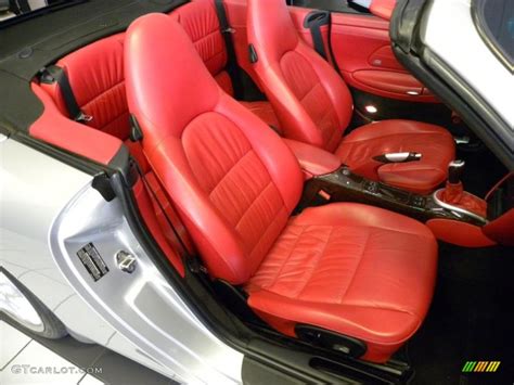 Boxster Red Interior 2000 Porsche 911 Carrera Cabriolet Photo #45502379 ...