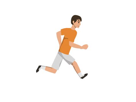 Running boy Lottie JSON animation by lottiefilestore on Dribbble