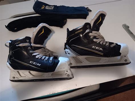 Used CCM Tacks 9080 Hockey Goalie Skates Size 9 | SidelineSwap