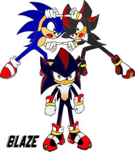 Sonic and Shadow Fusion by Sad1c01 on DeviantArt