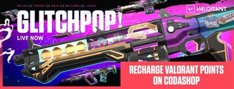 VALORANT's New Cyberpunk-themed Glitchpop Skins | Codashop Blog MY