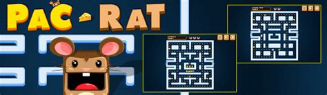 Pac-Rat - HTML5 Arcade Game by codethislab | CodeCanyon