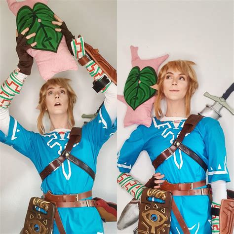 [OC] Hi! I did a Link Cosplay from TLOZ: BOTW Link and I found my last Korok so.... Ya Ha Ha ...