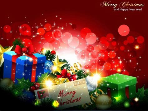 Merry Christmas and Happy New Year Wallpaper HD. | Merry christmas ...