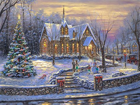 Church Bells of Christmas - LightHouse Galleries