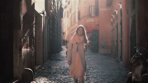 Elegant Person Strolling Through Alley In Stock Footage SBV-313479938 - Storyblocks