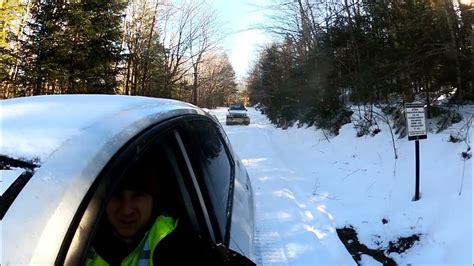 GPS GONE WRONG Off Road Snow Recovery Sunderland Vermont - YouTube