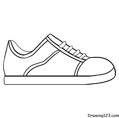 How To Draw Shoes Jordans Step By Step