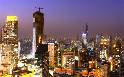 landscapes, Cityscapes, China, Downtown, Towns, Skyscrapers, City, Skyline Wallpapers HD ...