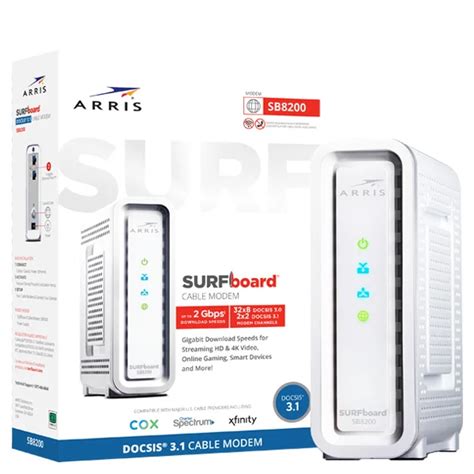 Arris Surfboard SB8200 Cable Modem - town-green.com