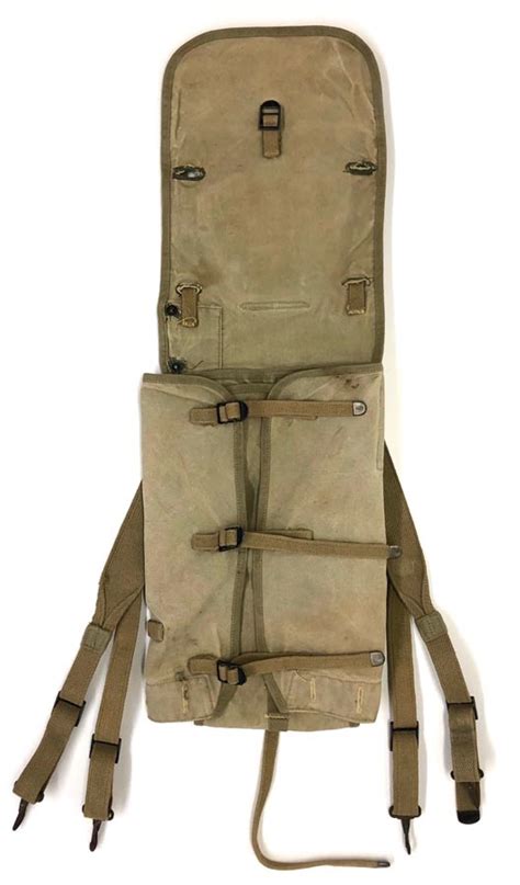 Battlefront Collectibles - WW2 US Army M1928 Haversack - 1942 Dated - SOLD