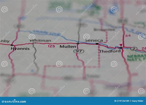 05-19-2021 Portsmouth, Hampshire, UK, Mullen Nebraska USA Shown on a ...