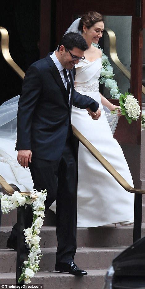 Celebrity Wedding: Emmy Rossum and Sam Esmail - Red Carpet Wedding