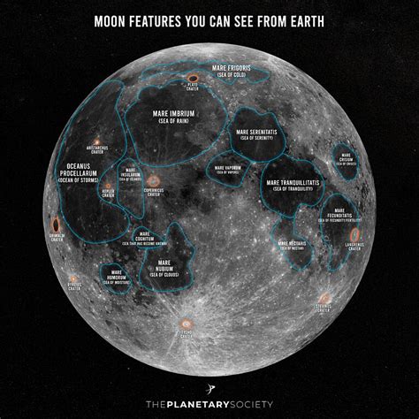 Moon Features You Can See From Earth | The Planetary Society