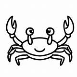 Free Printable Cute Crab Coloring Page  Download Print Or Color sketch template