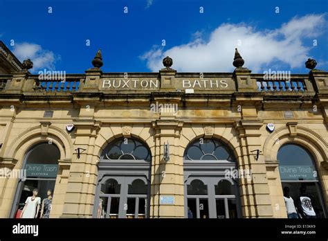 Buxton spa baths Derbyshire England UK Stock Photo - Alamy