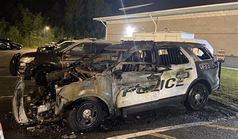 Woman arraigned in connection with intentional fire that destroyed 2 Dracut police cruisers ...