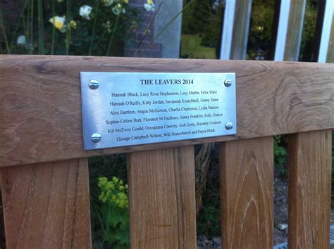 Pin by MemorialBenchesUK on Memorial Plaques | Memorial benches, Memorial plaque, Teak bench