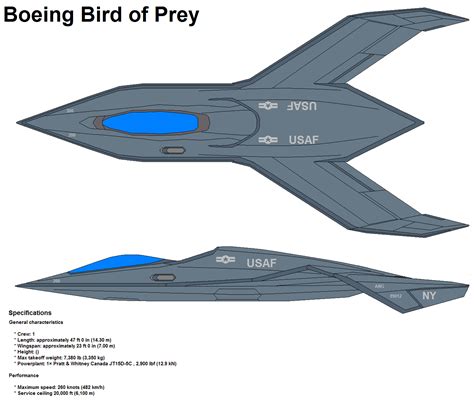 Boeing Bird of Prey operation by bagera3005 on DeviantArt