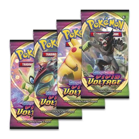 [BREAK] Pokémon TCG: Sword & Shield Vivid Voltage Booster Pack | Hill ...