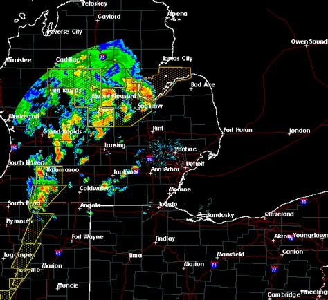 Interactive Hail Maps - Hail Map for Midland, MI