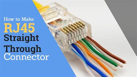 How To Wire An Rj45 Connector