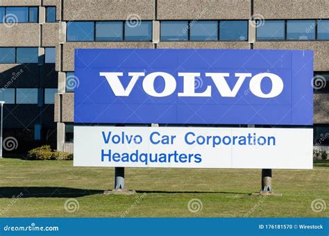 Volvo is a Multinational Car Manufacturer with Headquarters in Gothenburg. Editorial Image ...