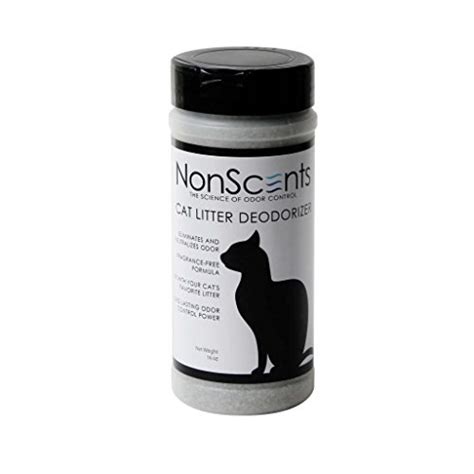 NonScents Odor Control Cat Litter Deodorizer - Professional Strength Odor Neutralizer, 16oz ...