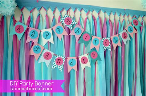 65+ DIY Birthday Banner