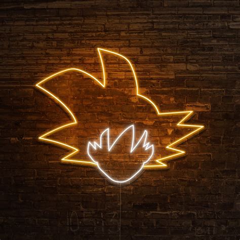 Goku Neon Sign | Neon signs, Anime wall art, Neon