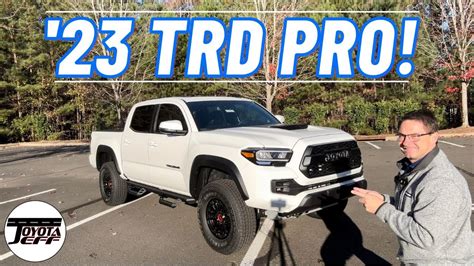 What Makes 2023 Tacoma TRD Pro a "TRD Pro"? My Review! - YouTube