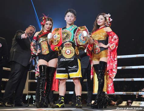 Naoya Inoue Unified All Four Bantamweight Belts In 2022; Four Belts At ...