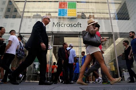 Microsoft Earnings: Sales Jump 12 Percent, Fueled by Cloud - The New York Times