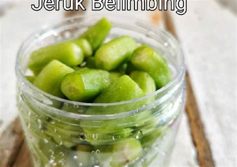 Resipi Jeruk Belimbing Buluh oleh Nur Nadiah - Cookpad