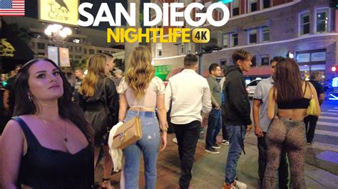 🇺🇸 SAN DIEGO NIGHTLIFE DOWNTOWN CALIFORNIA 2022 4K [VIRTUAL TOUR] - YouTube