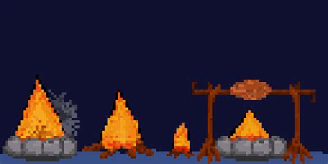 Pixel Campfire by DeducMe