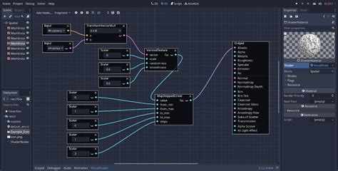 Shader Nodes - Godot Asset Library