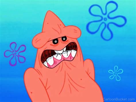 Patrick Star Feeling Irritated