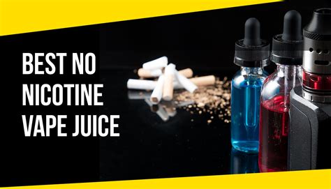 Best No Nicotine Vape Juice | Awesomevapestore