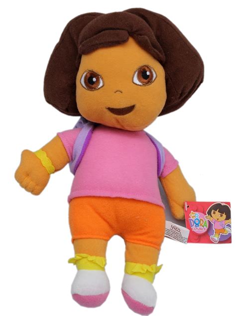 Nick Jr's Dora the Explorer Small Size Dora Plush Toy (11in) - Walmart.com