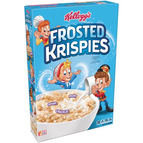 Kellogg's Frosted Rice Krispies Breakfast Cereal, 12.5 Oz - Walmart.com