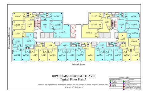 1019 Commonwealth Ave Floor Plan » Housing | Boston University