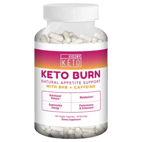 KETO BURN NATURAL APPETITE SUPPORT DIETARY SUPPLEMENT VEGGIE CAPSULES | The Natural Products ...