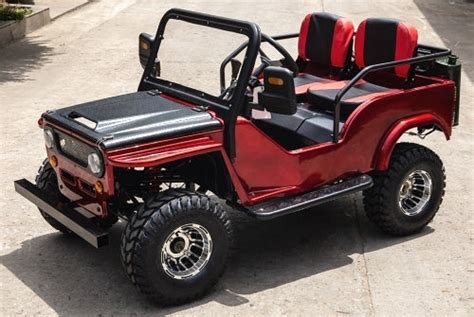 Mini Safari Jeep Mini Gas Golf Cart With 125cc Motor Lifted & Loaded – PostPayIt.com