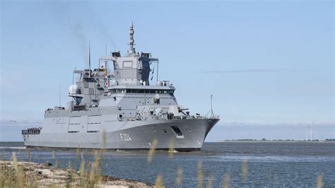 The Bundeswehr takes delivery of the frigate “Sachsen-Anhalt”