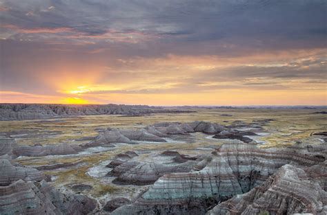 Sunrise Badlands National Park - Alan Majchrowicz Photography